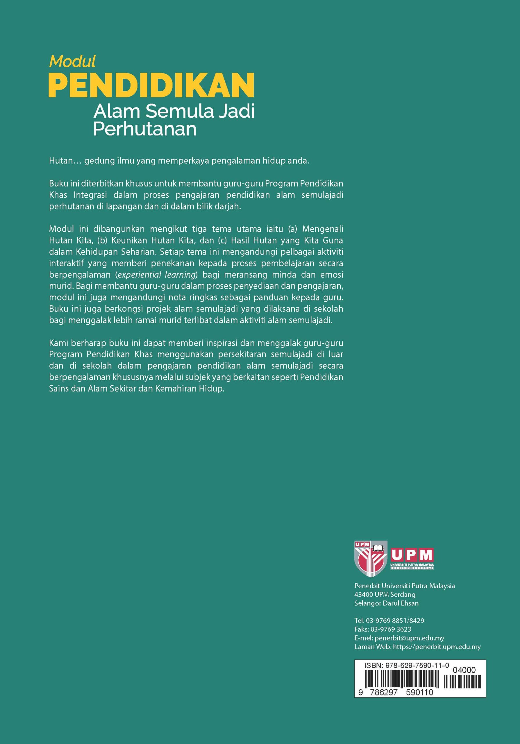 Modul Pendidikan Alam Semula Jadi Perhutanan - Image 2