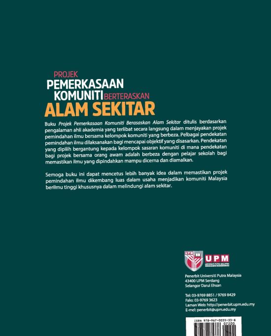 Projek Pemerkasaan Komuniti Berteraskan Alam Sekitar