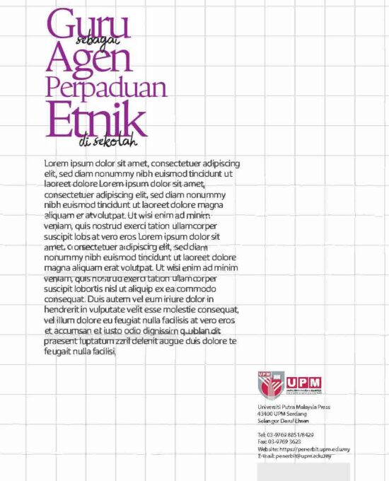 Guru Sebagai Agen Perpaduan Etnik Di Sekolah